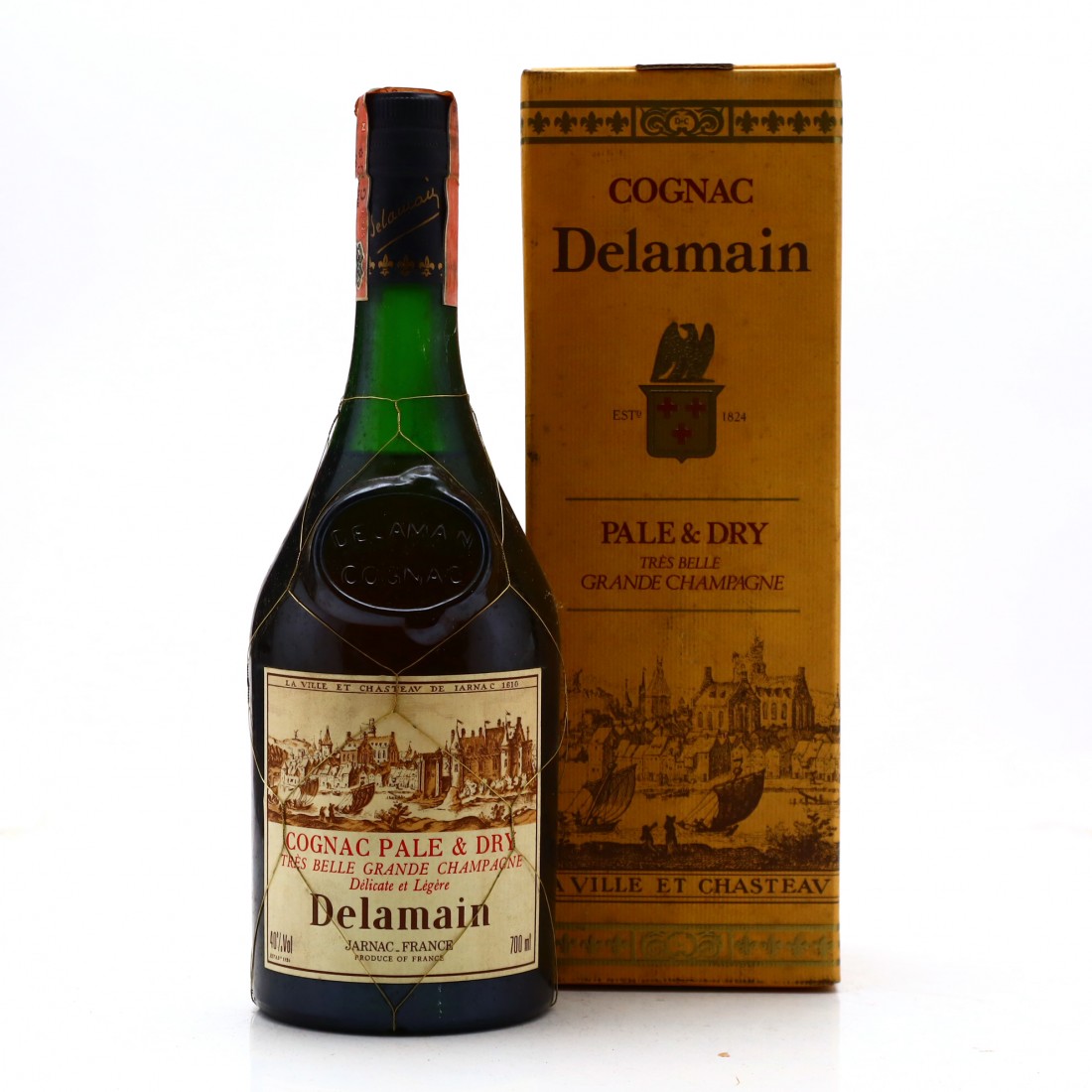 Delamain Pale and Dry Grande Champagne Cognac Whisky Auctioneer