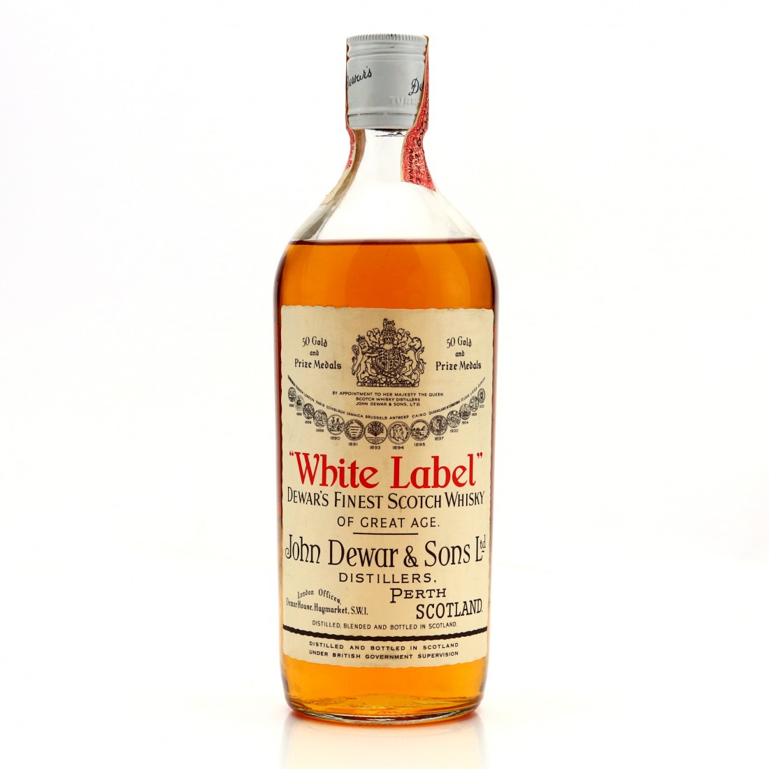 Dewar's White Label 1960s Whisky Auctioneer