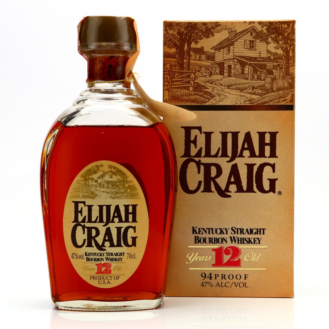 Elijah Craig 12 Year Old 1992 70cl Whisky Auctioneer