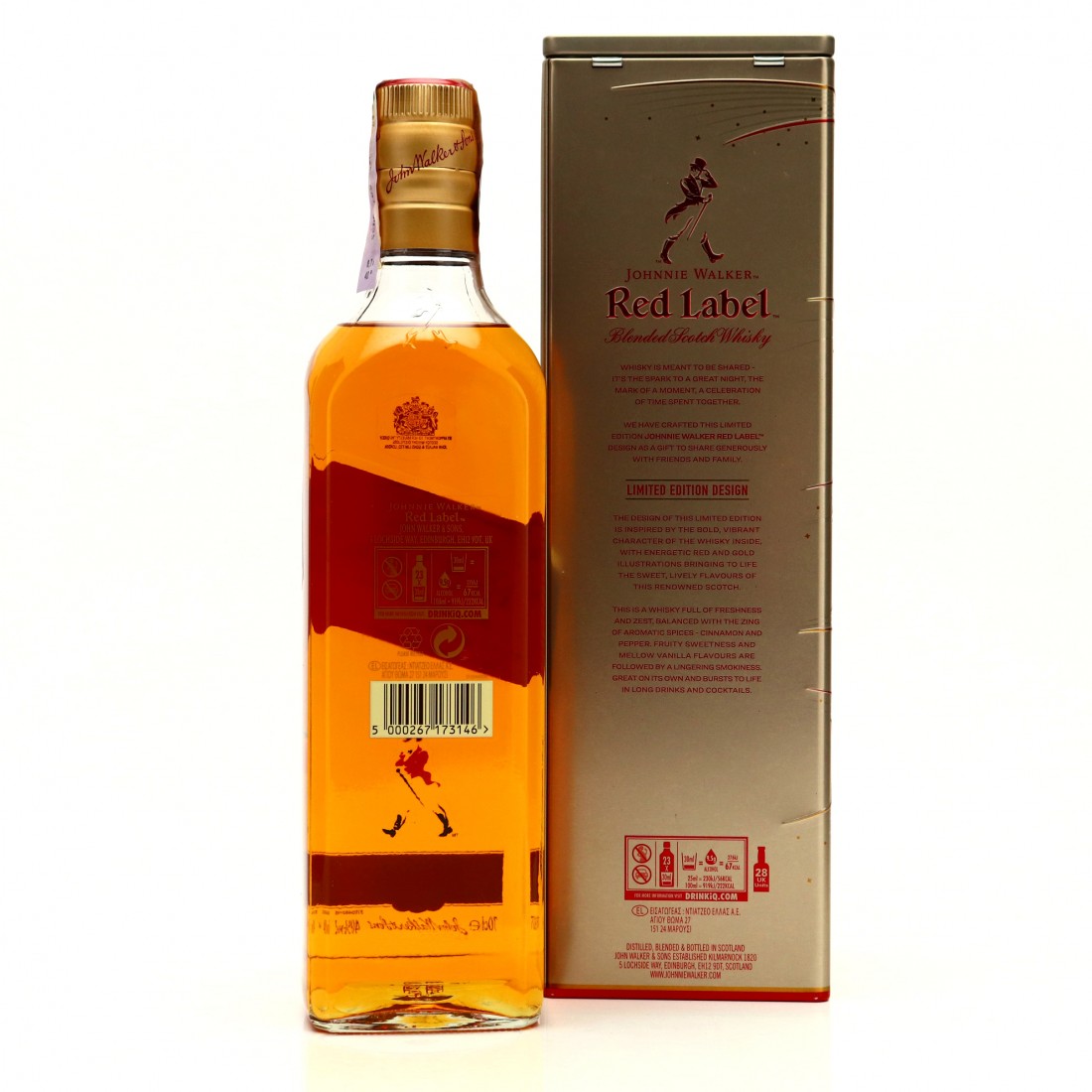 Johnnie Walker Red Label Limited Edition Whisky Auctioneer