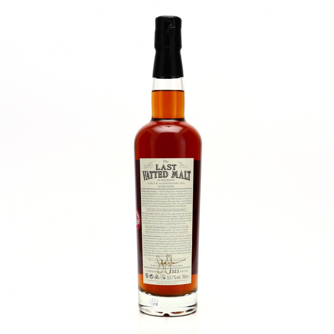 Compass Box Last Vatted Malt Whisky Auctioneer