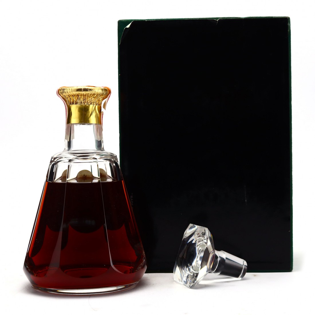 Courvoisier VOC Baccarat Decanter 1960s Whisky Auctioneer