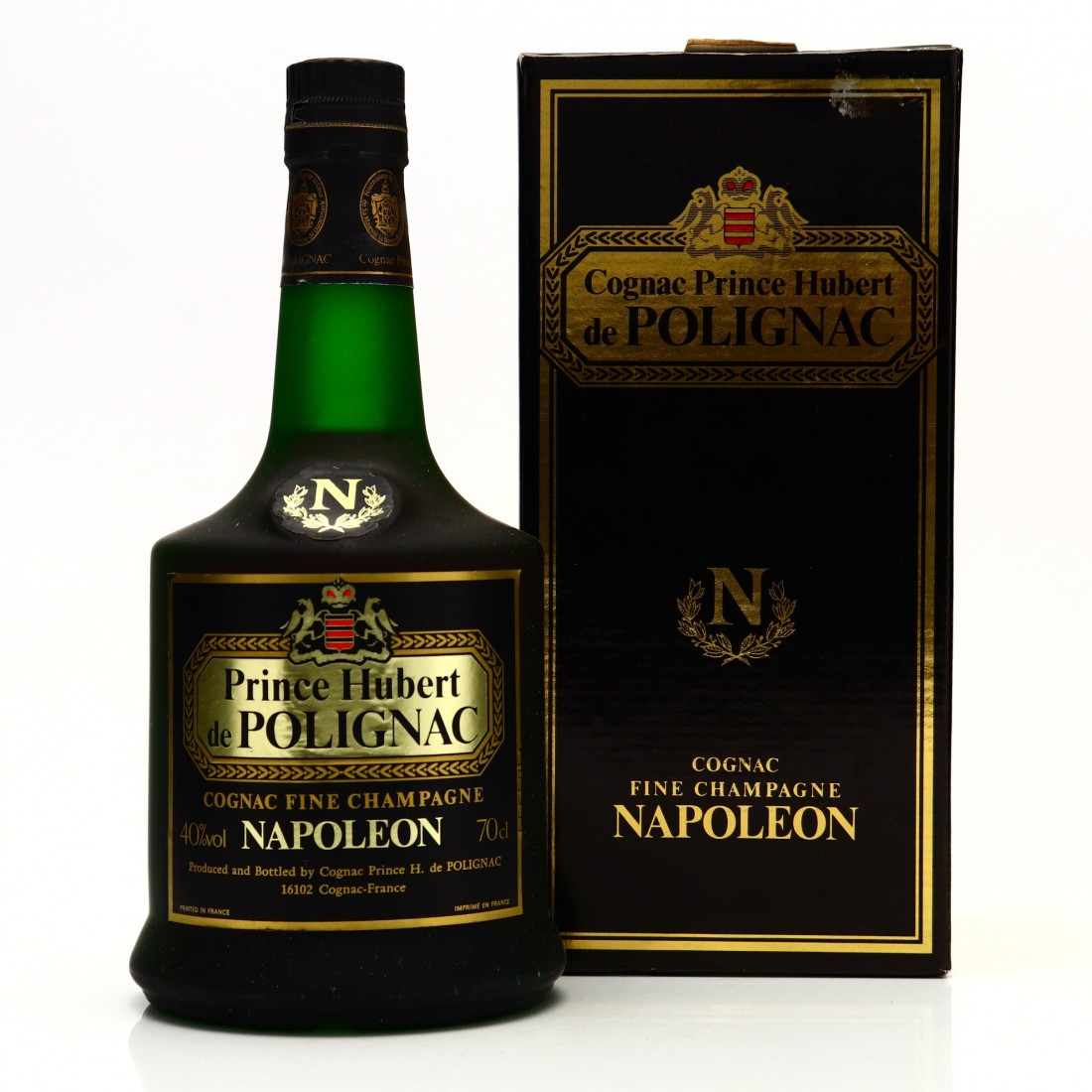 PRINCE HUBERT de POLIGNAG CREST プリンスユベール 青陶器 リモージュ 40% 700ml 未開栓 A19060088SAK