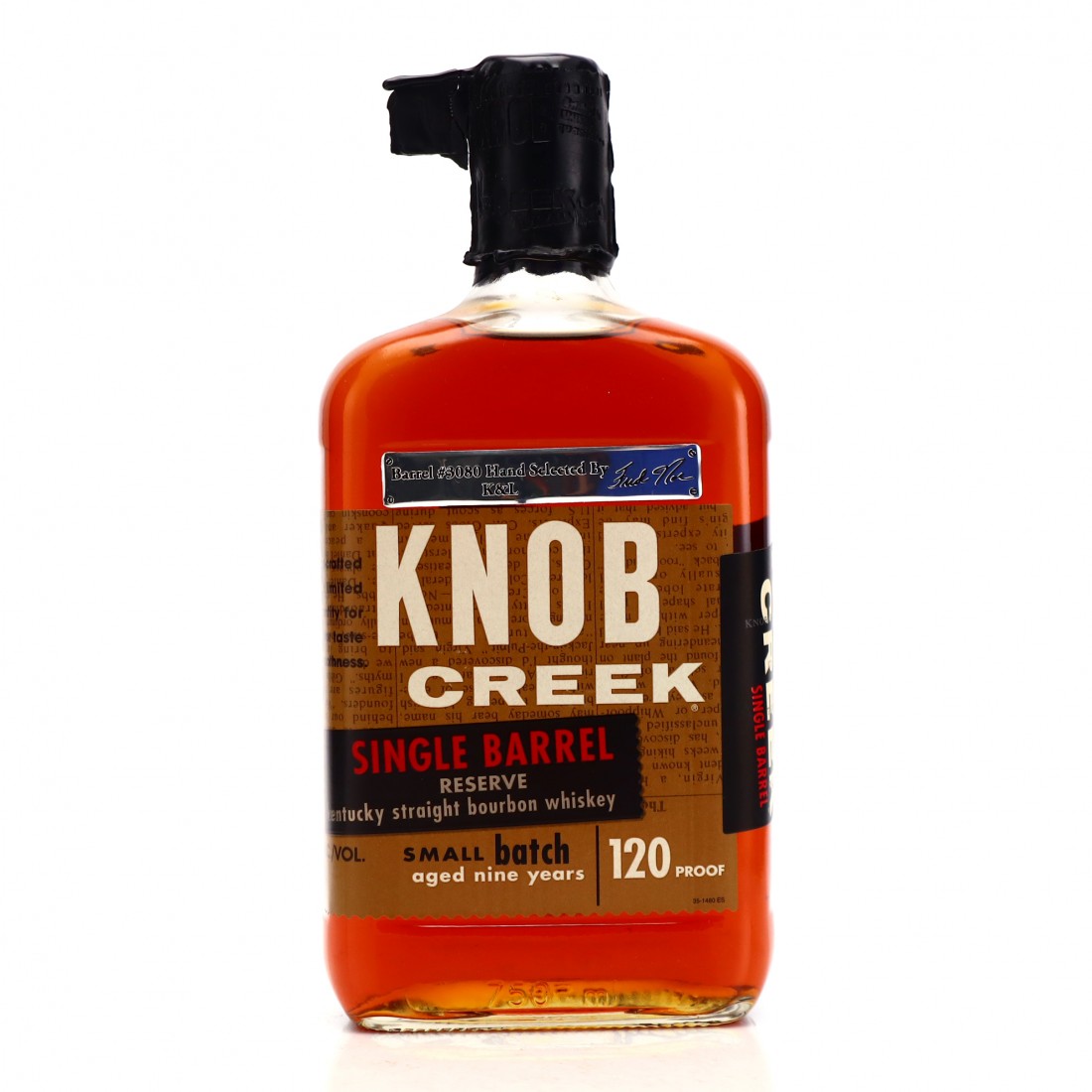 Knob Creek 9 Year Old Single Barrel Reserve 120 Proof | Whisky Auctioneer