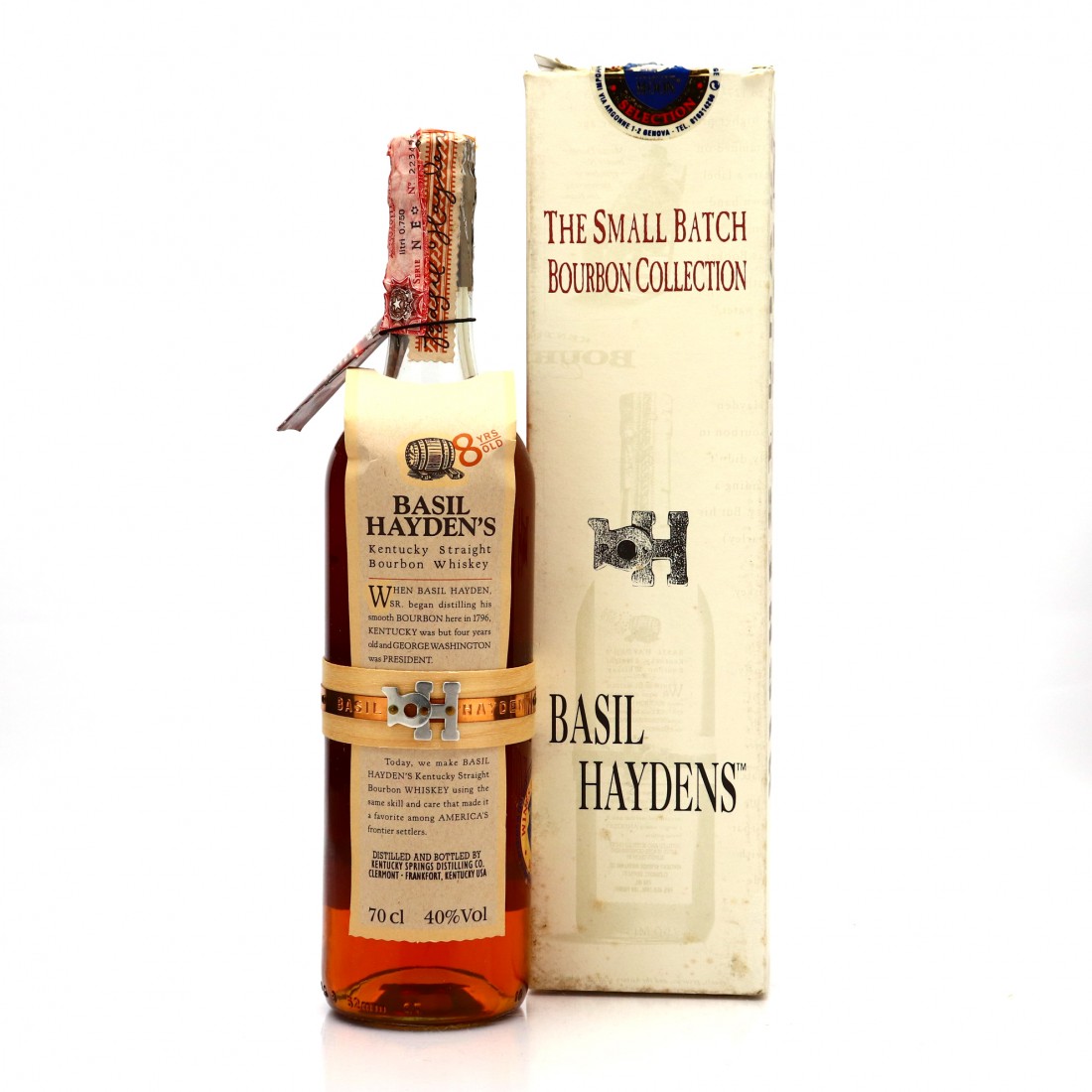 Basil Hayden's 8 Year Old Kentucky Straight Bourbon 70cl 1990s Whisky