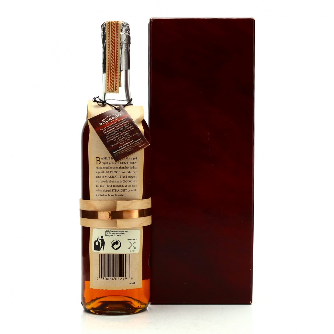 Basil Hayden's 8 Year Old Kentucky Straight Bourbon 70cl Whisky