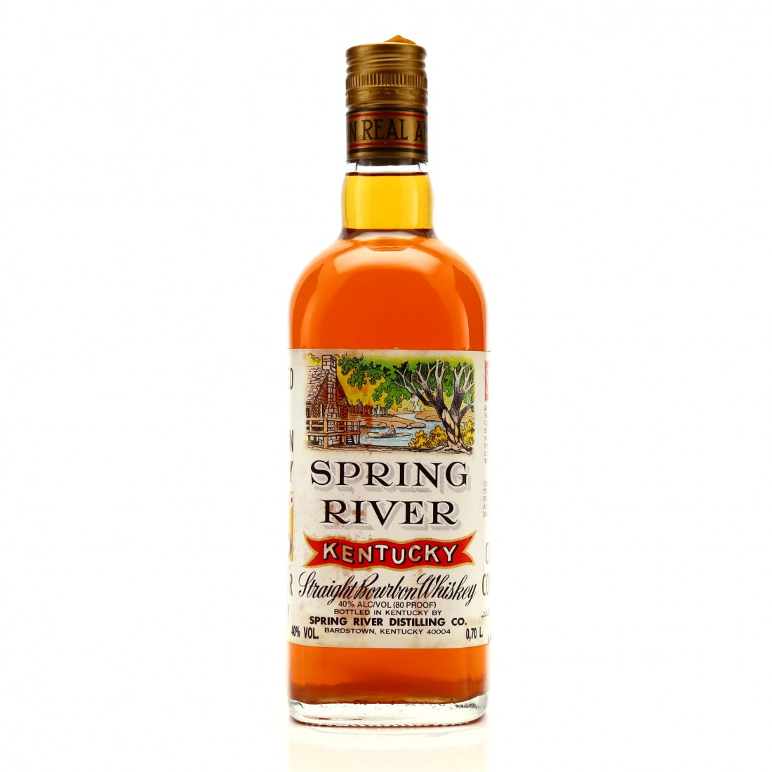 Spring River Kentucky Straight Bourbon 70cl 1990s Whisky Auctioneer