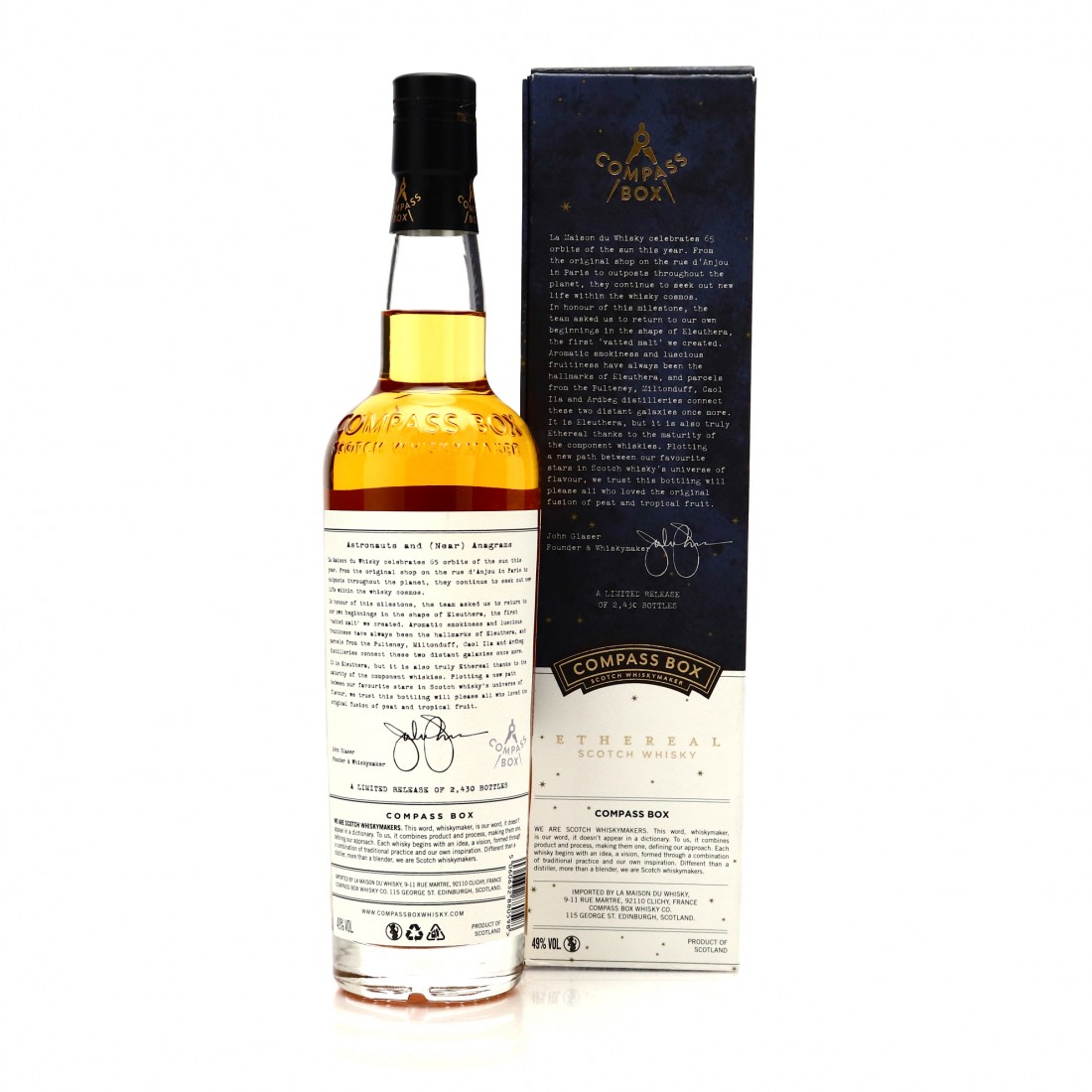 Compass Box Ethereal / LMDW 65th Anniversary Whisky Auctioneer