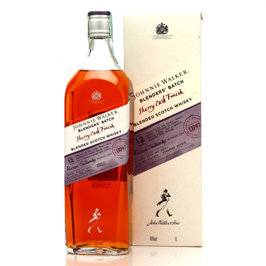 Johnnie Walker 12 Year Old Blenders' Batch Exp7 1 Litre / Sherry Cask