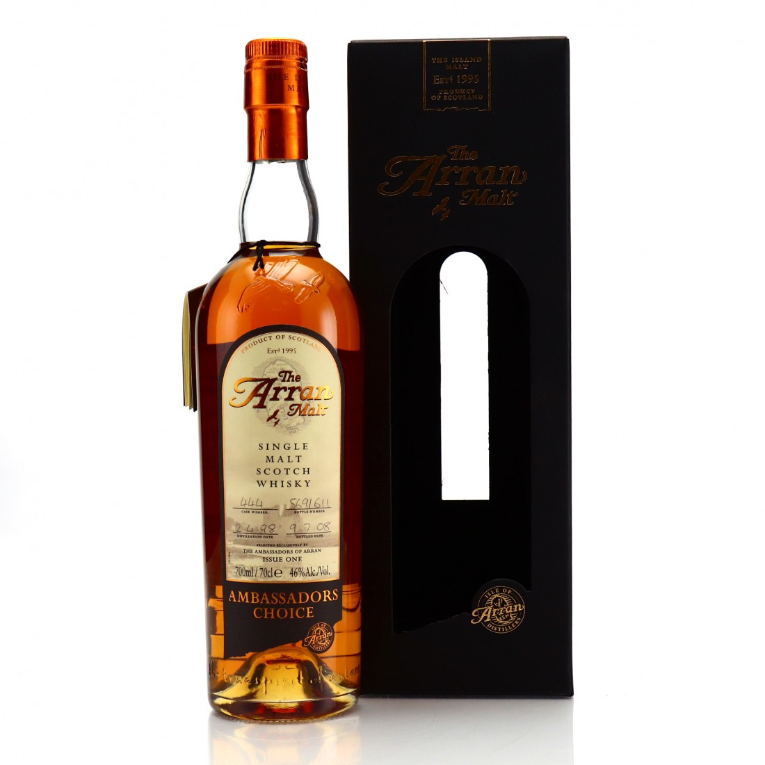 Arran 1995 Single Cask 444 / The Ambassadors Choice Issue One Whisky