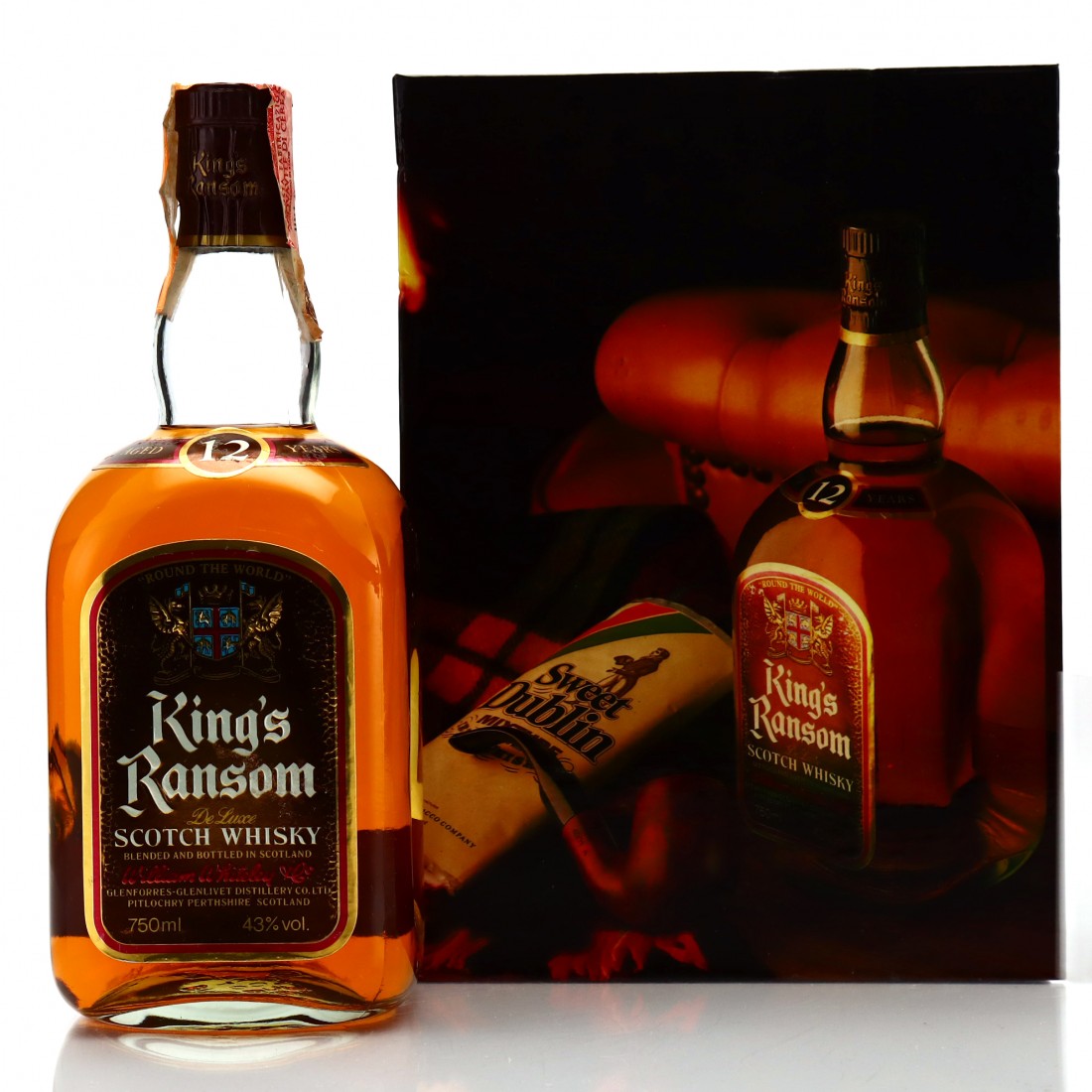 King's Ransom 12 Year Old 1980s Whisky Auctioneer