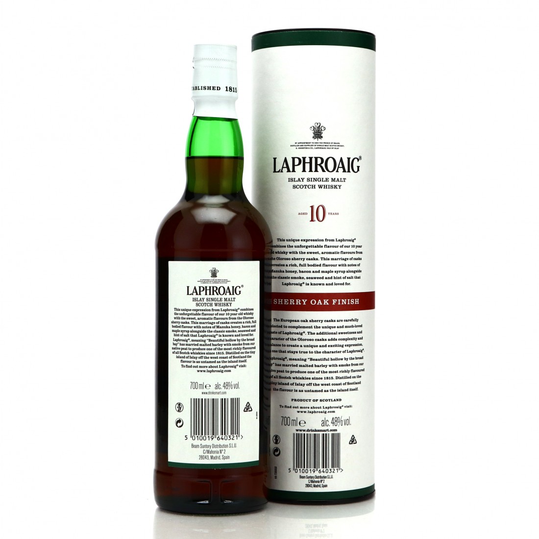 Laphroaig 10 Year Old Sherry Oak Finish Whisky Auctioneer