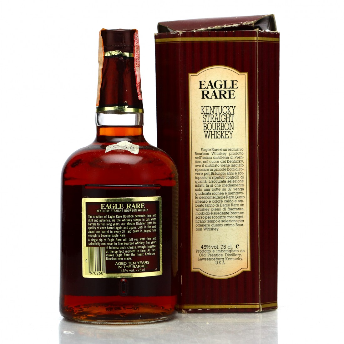Eagle Rare 10 Year Old 90 Proof 1986 Whisky Auctioneer