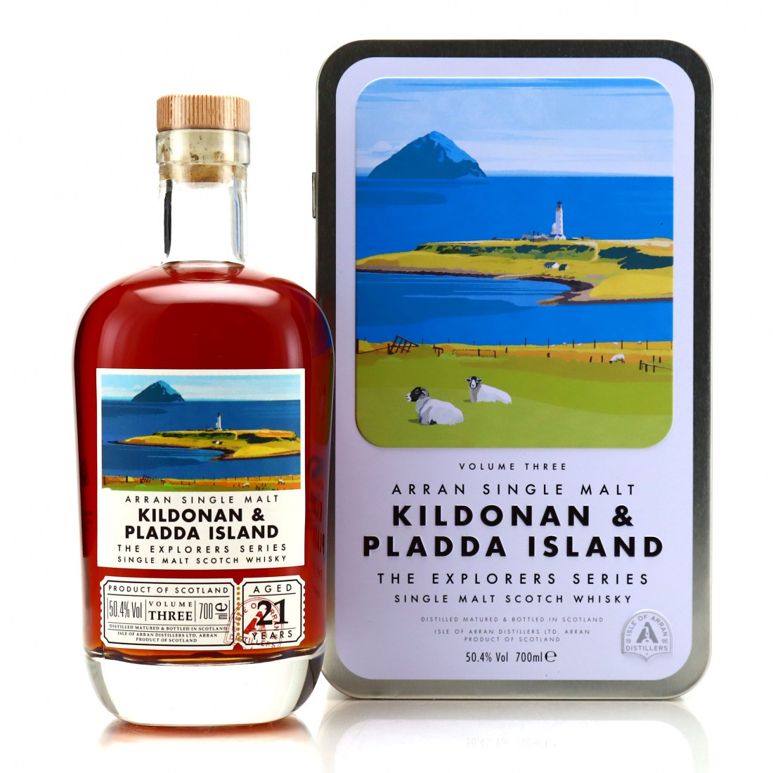 Arran 21 Year Old The Explorers Series Volume 3 / Kildonan and Pladda