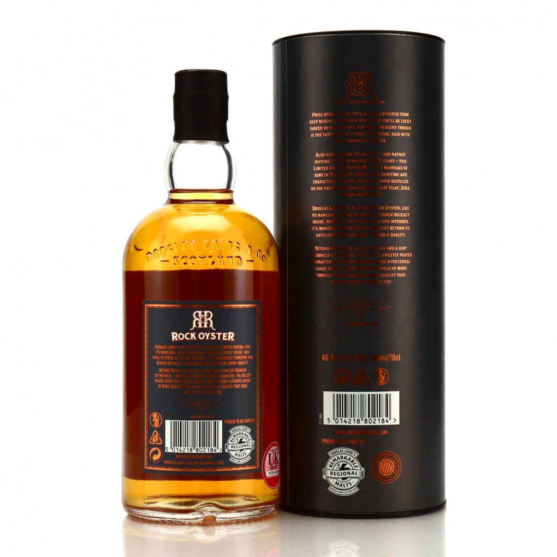 Rock Oyster 18 Year Old Whisky Auctioneer