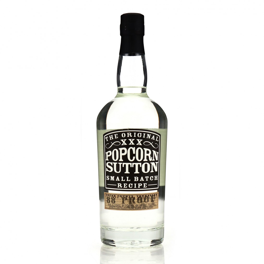 Popcorn Sutton's XXX Tennessee Whiskey 88 Proof Whisky Auctioneer