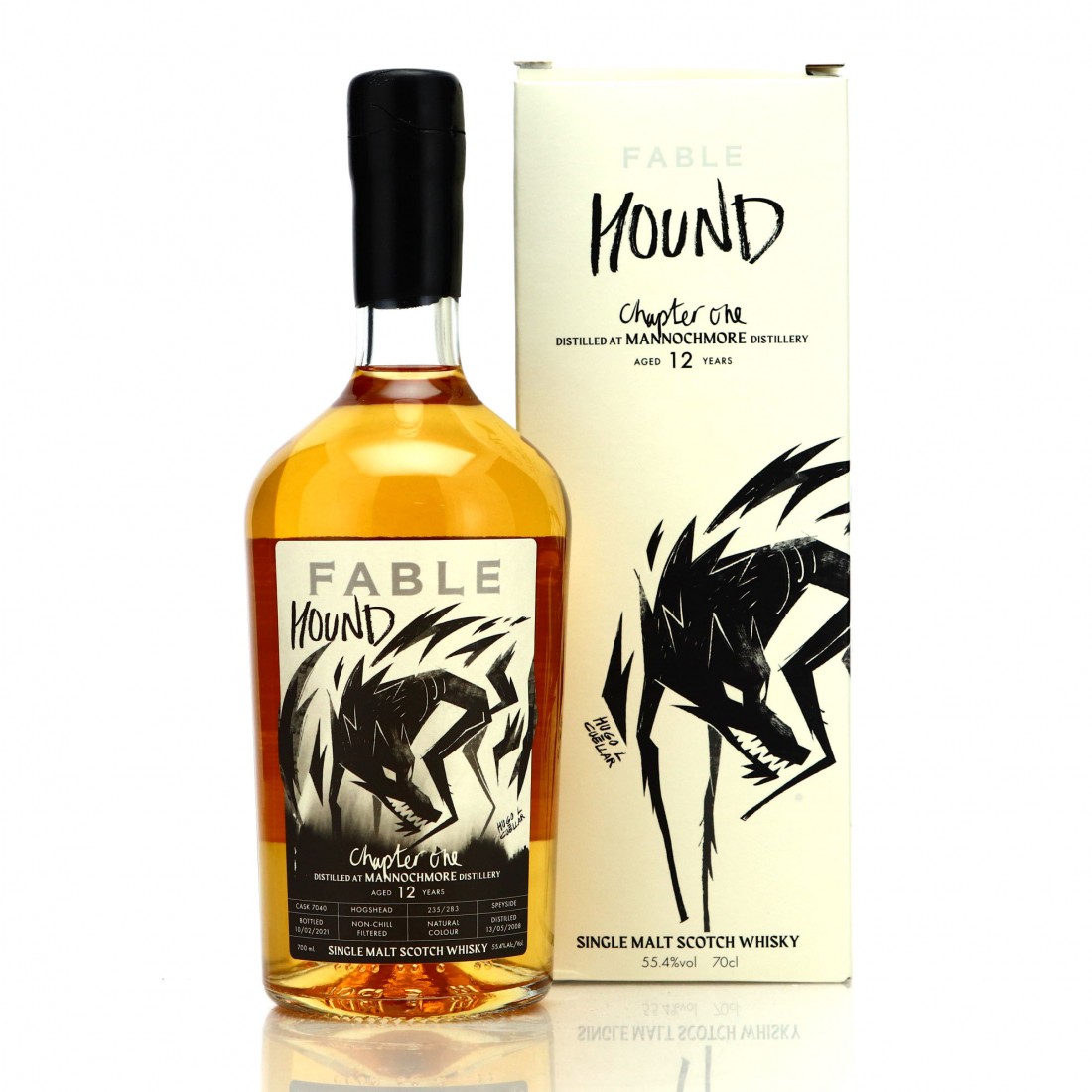Mannochmore 2008 Fable 12 Year Old / Chapter One Hound Whisky