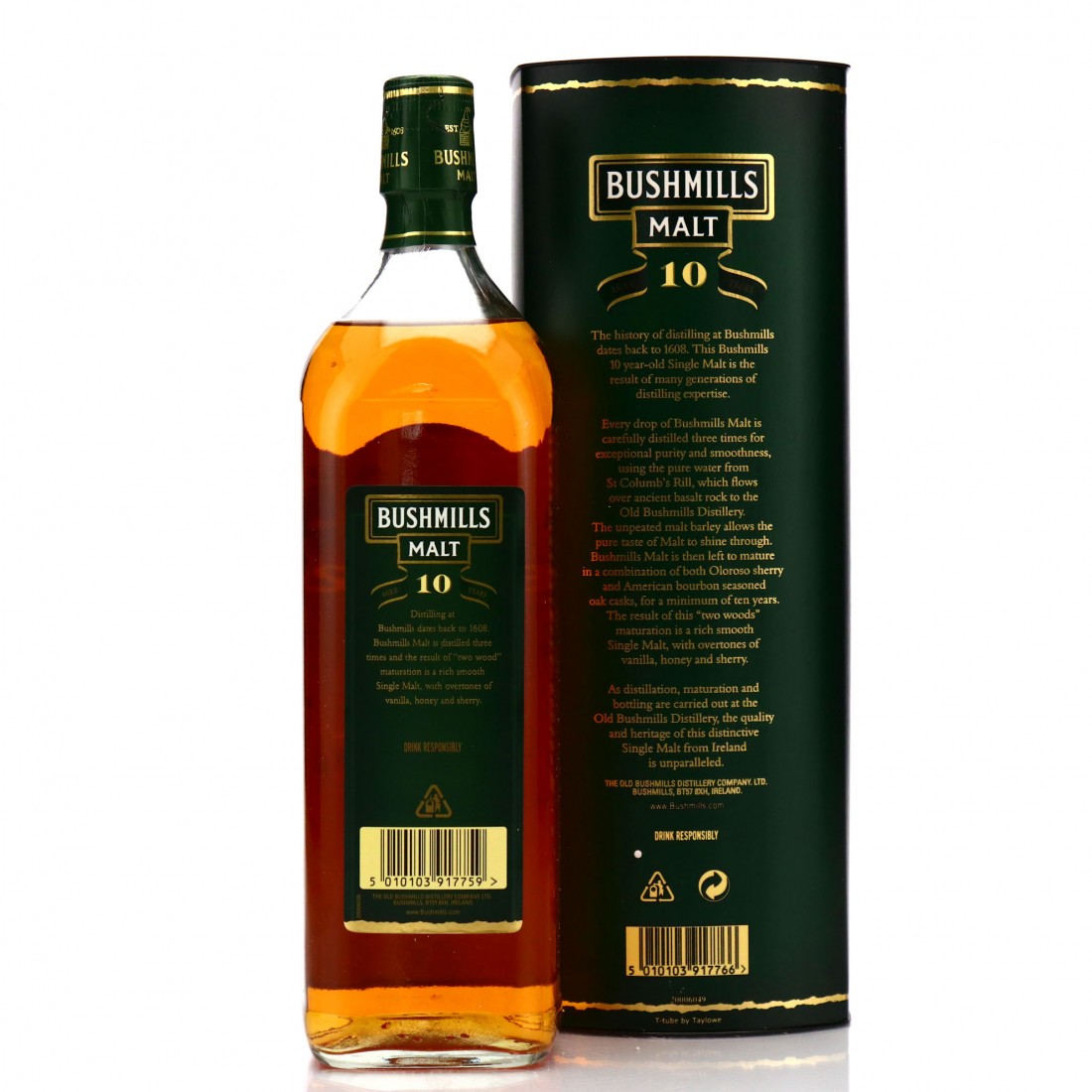 Bushmills 10 Year Old Single Malt 1 Litre | Whisky Auctioneer