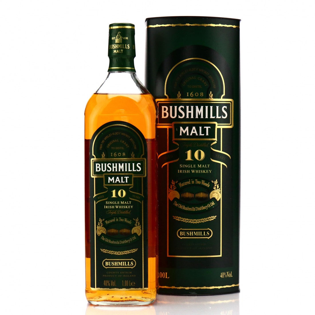 Bushmills 10 Year Old Single Malt 1 Litre | Whisky Auctioneer