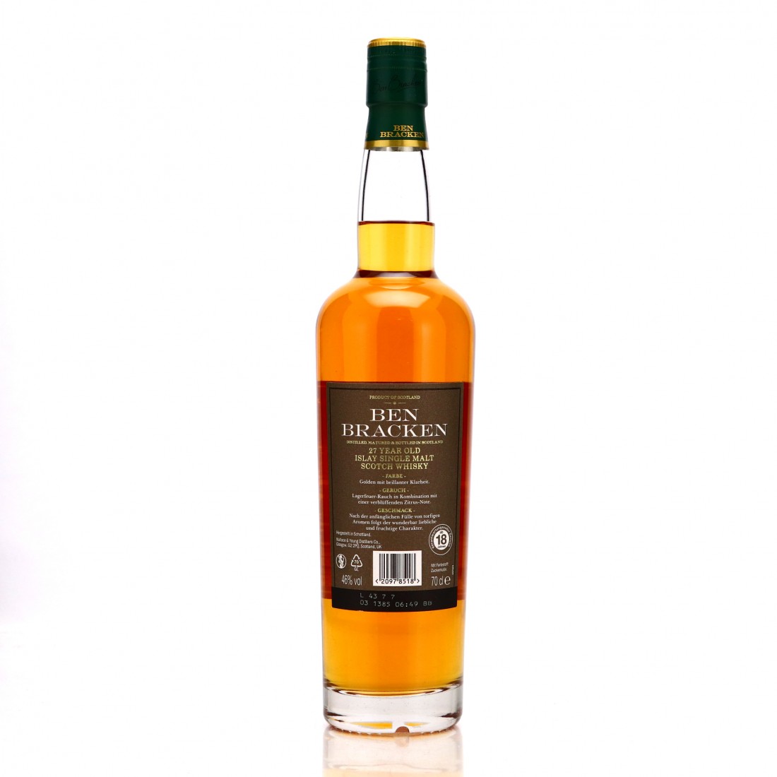 Ben Bracken 1990 27 Year Old Islay Single Malt Whisky Auctioneer