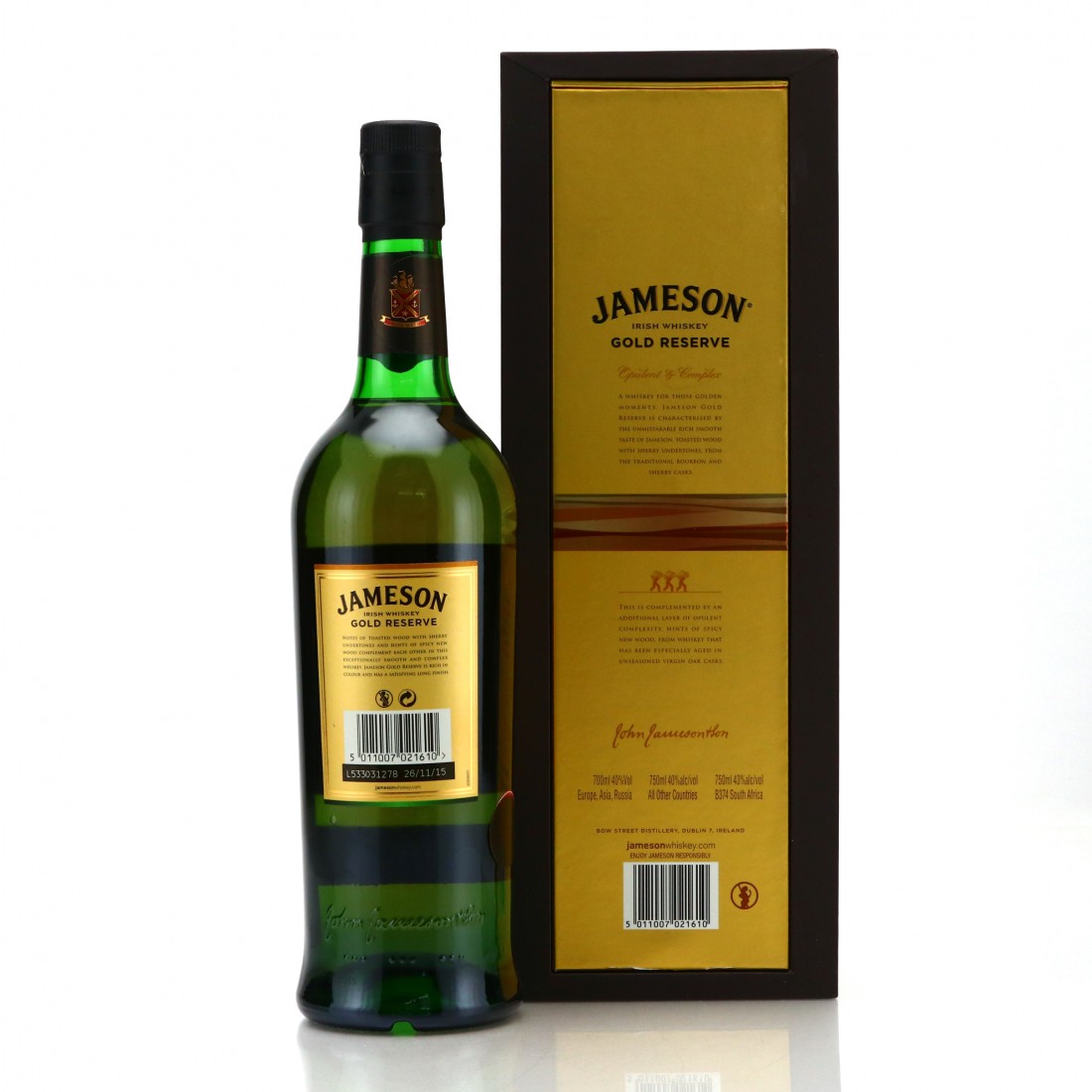 Jameson Gold Reserve Whisky Auctioneer