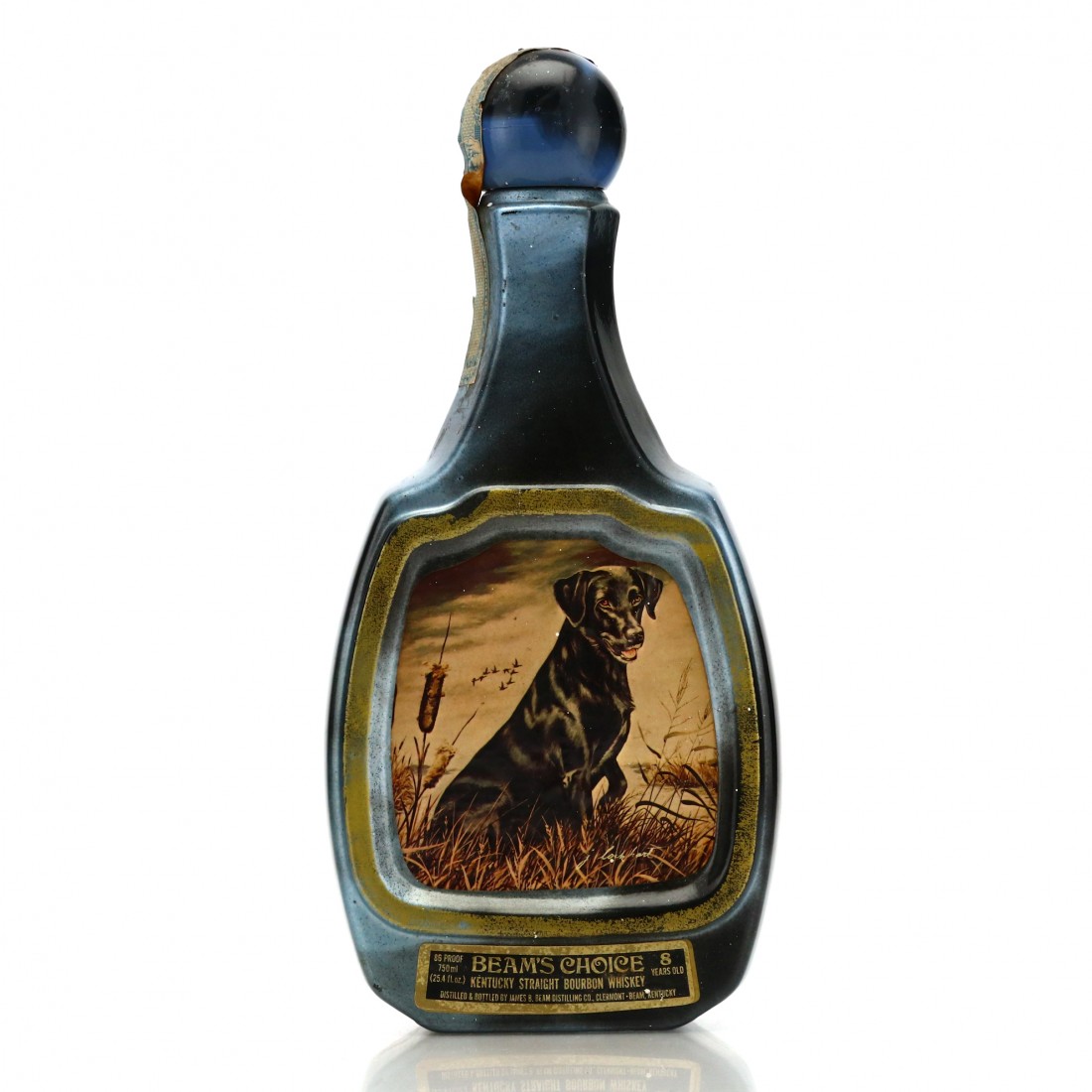 Beam's Choice 8 Year Old Kentucky Straight Bourbon Decanter 1970s