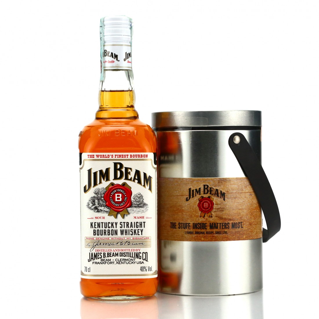 Jim Beam Gift Pack Whisky Auctioneer