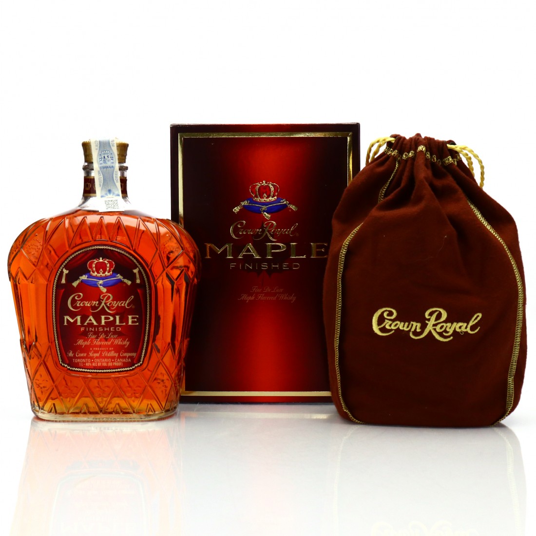 Crown Royal Maple Finished 1 Litre Whisky Auctioneer