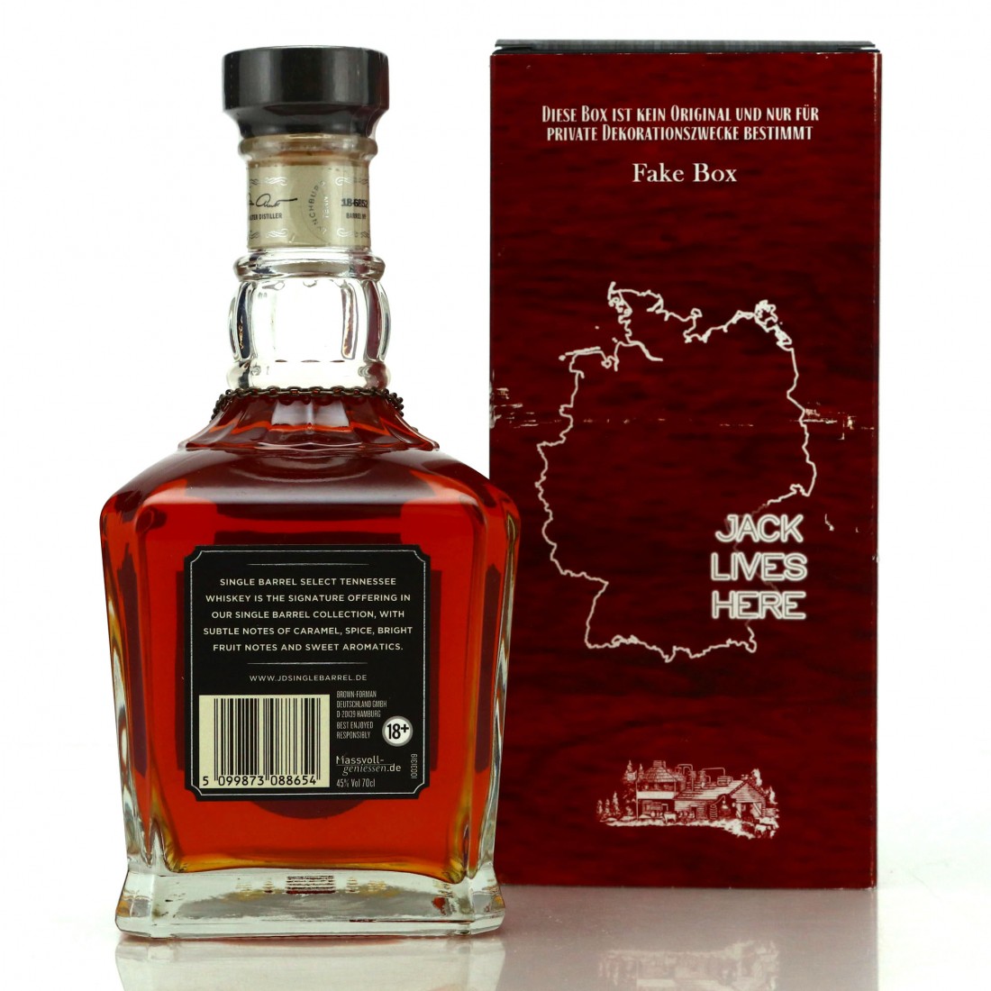 Jack Daniel's Single Barrel Select 70cl 2018 / In Memory of Jasper N