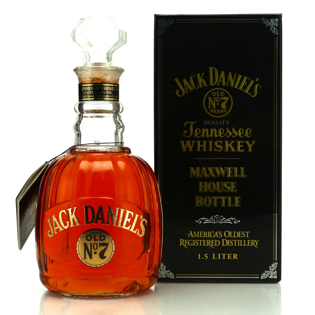 Jack Daniel's Old No.7 Maxwell House 1.5 Litre 1995 Whisky Auctioneer