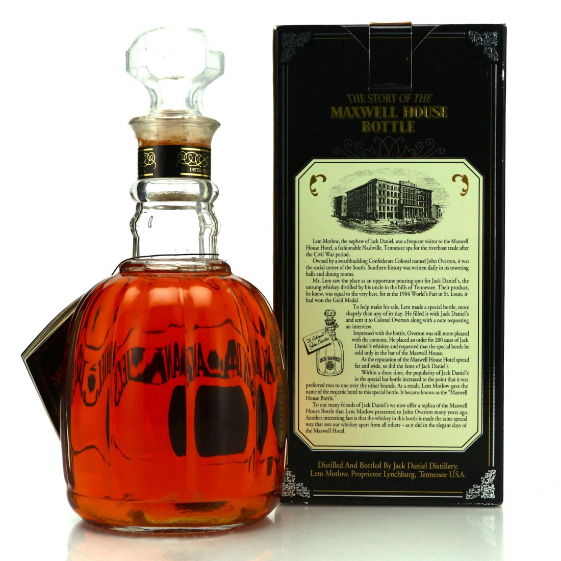 Jack Daniel's Old No.7 Maxwell House 1.5 Litre 1995 Whisky Auctioneer