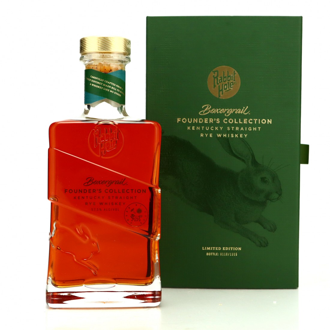 Rabbit Hole Boxergrail Kentucky Straight Rye / Founder's Collection ...
