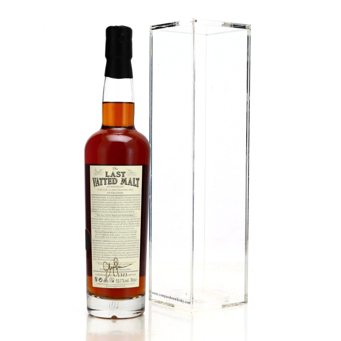 Compass Box Last Vatted Malt Whisky Auctioneer