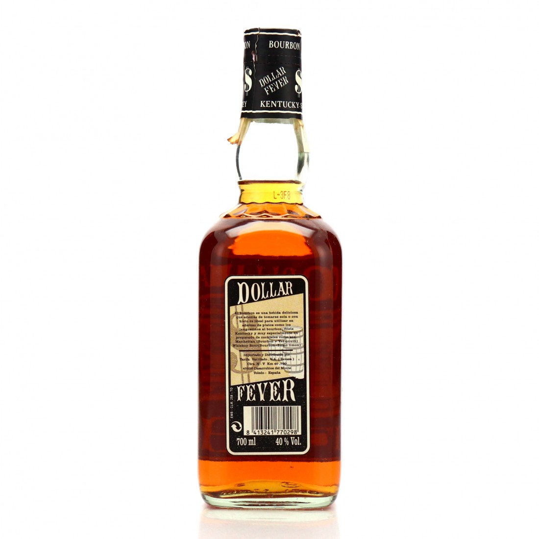 Dollar Fever Kentucky Straight Bourbon 70cl Whisky Auctioneer