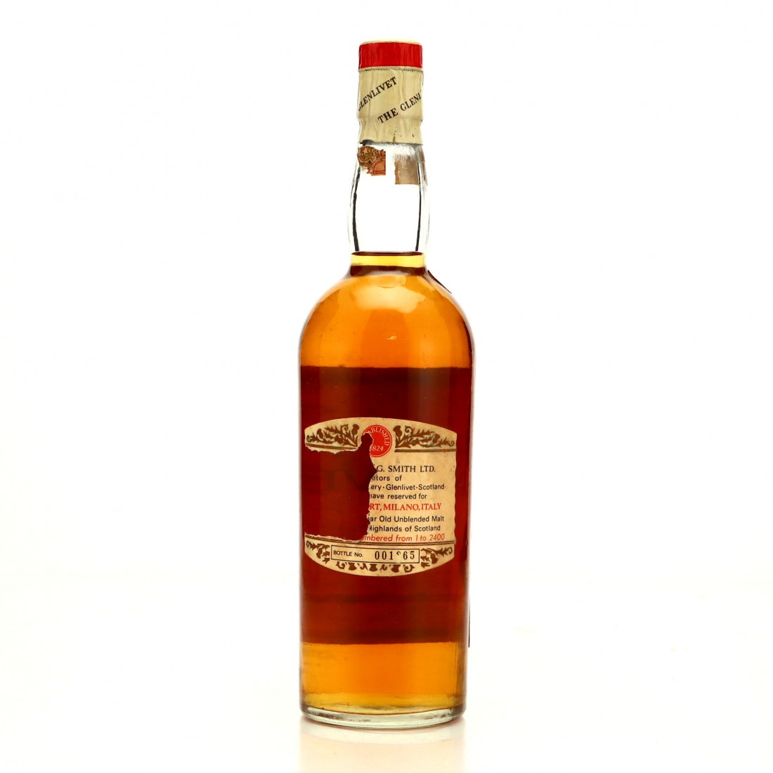 Glenlivet 20 Year Old 1960s / Baretto Import Whisky Auctioneer