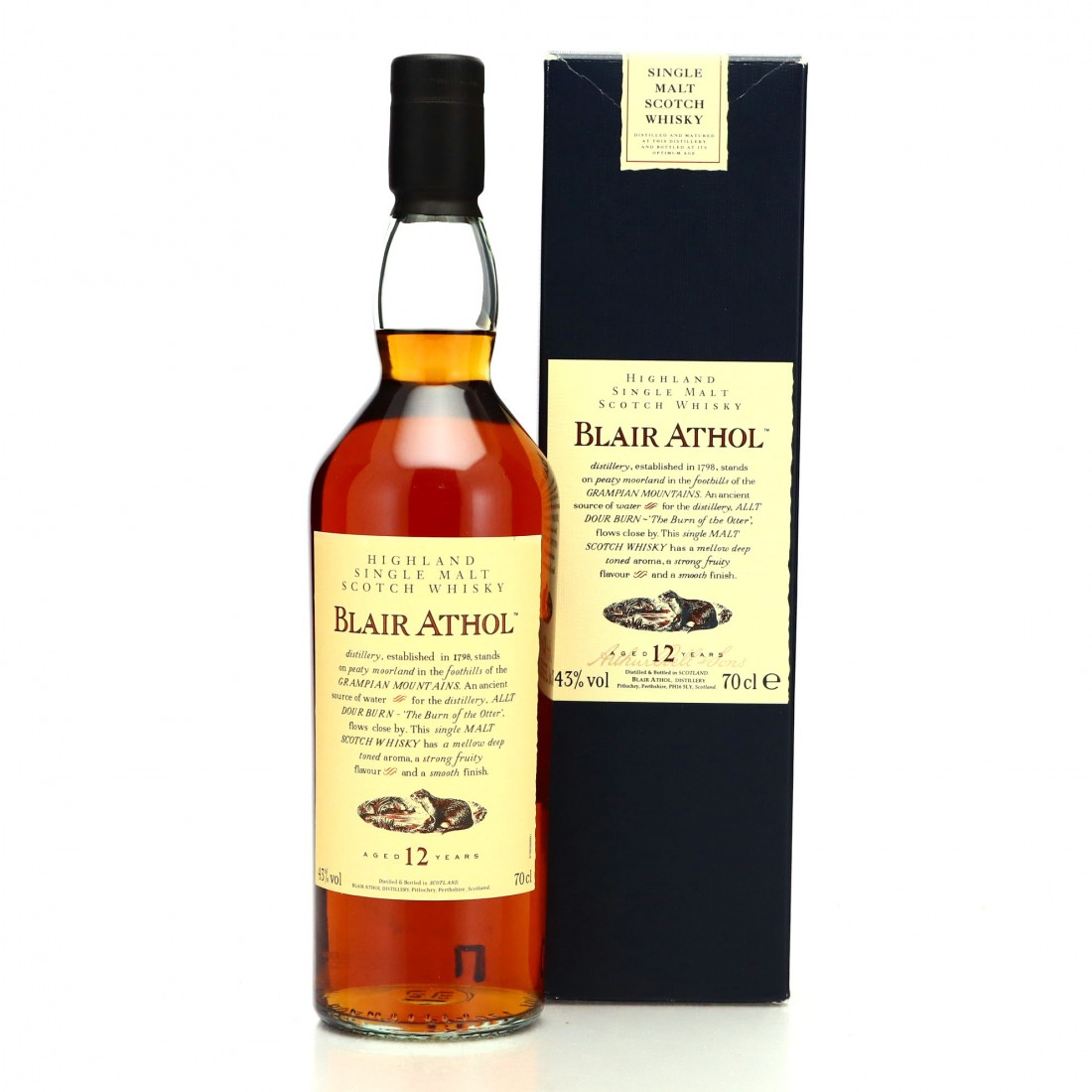 Blair Athol 12 Year Old Flora and Fauna Whisky Auctioneer