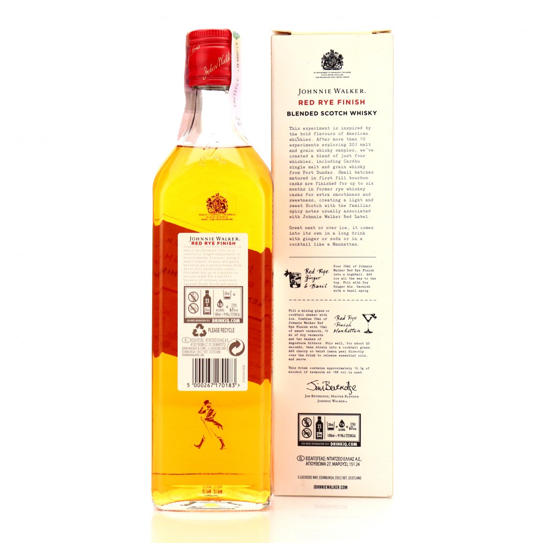 Johnnie Walker Red Rye Finish Batch 1 Whisky Auctioneer