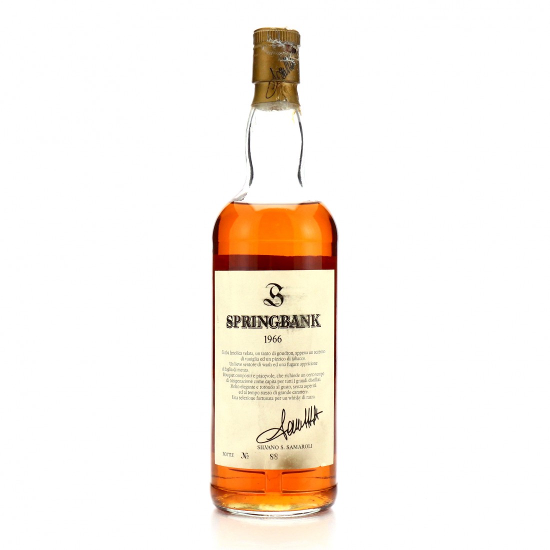 Springbank 1966 Samaroli 21 Year Old | Whisky Auctioneer