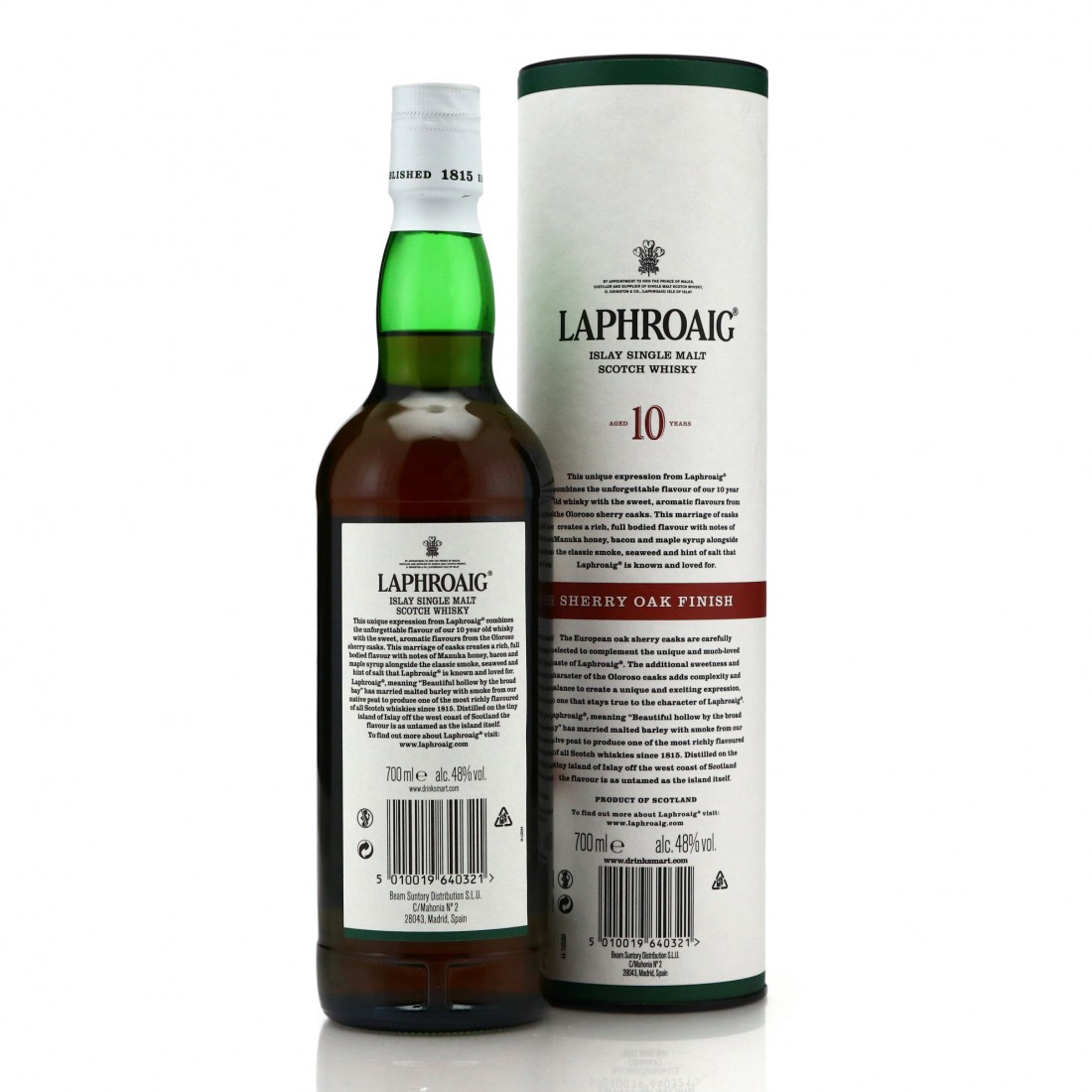 Laphroaig 10 Year Old Sherry Oak Finish Whisky Auctioneer