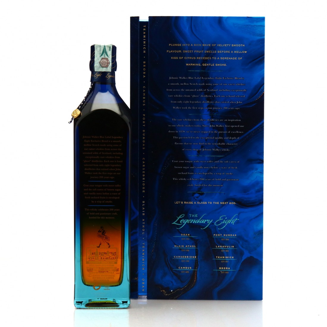 Johnnie Walker Blue Label Legendary Eight 200th Anniversary Whisky
