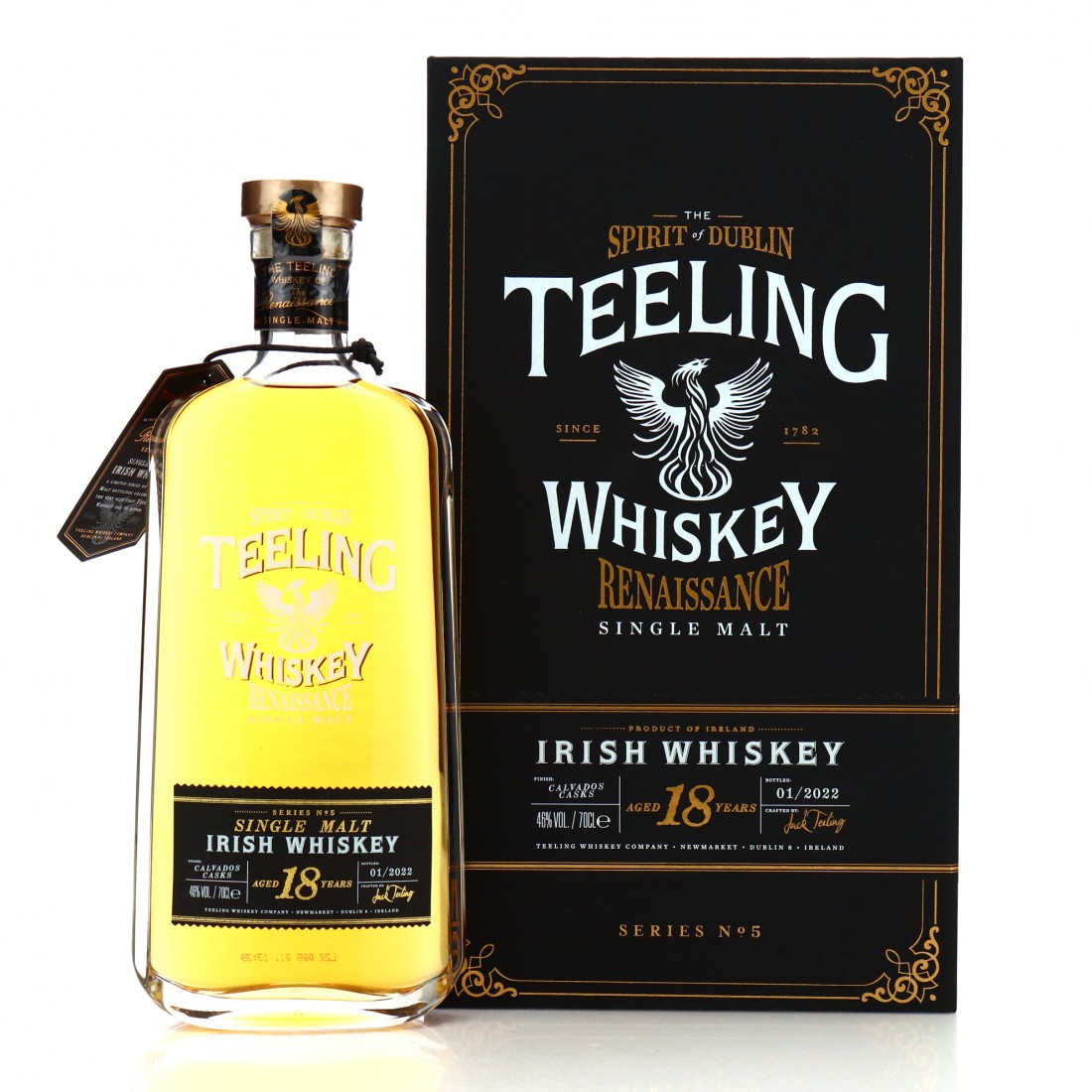 Teeling Whiskey 18 Year Old Renaissance Series No.5 Whisky Auctioneer