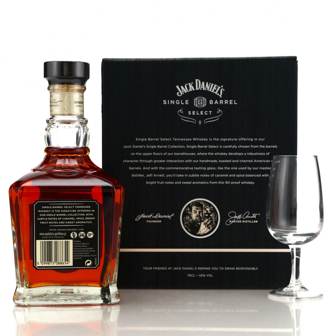 Jack Daniel's Single Barrel Select Gift Pack 70cl Whisky Auctioneer