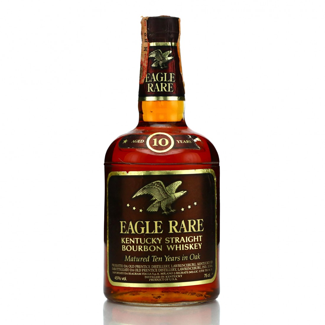 Eagle rare 10 year old 90 proof 1986 whisky auctioneer