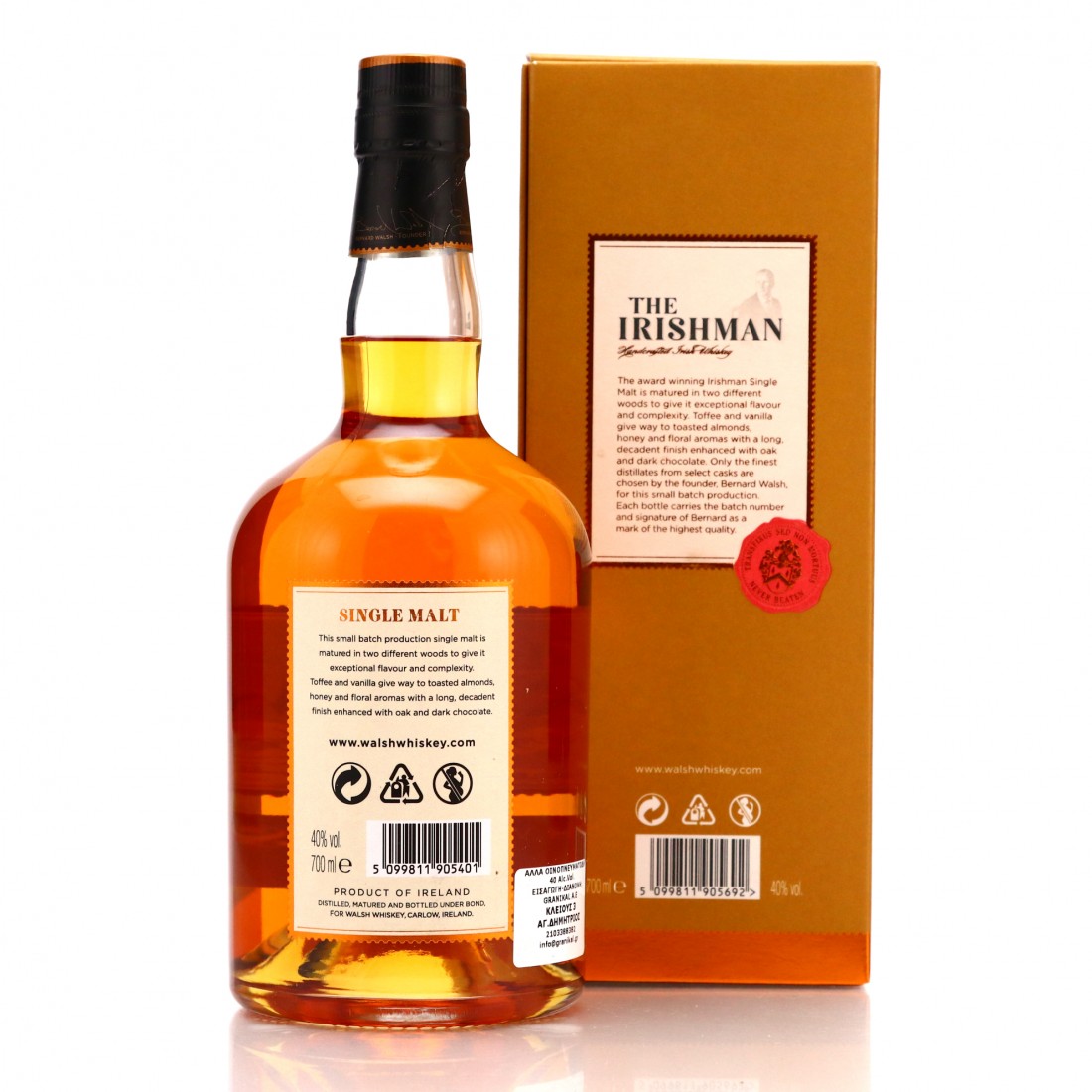 The Irishman Single Malt Irish Whiskey | Whisky Auctioneer