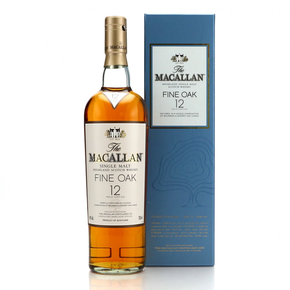 Macallan 12 Year Old Fine Oak Whisky Auctioneer