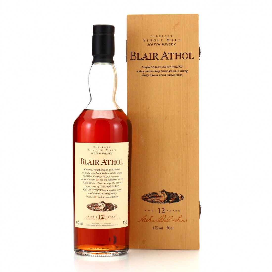 Blair Athol 12 Year Old Flora and Fauna Whisky Auctioneer