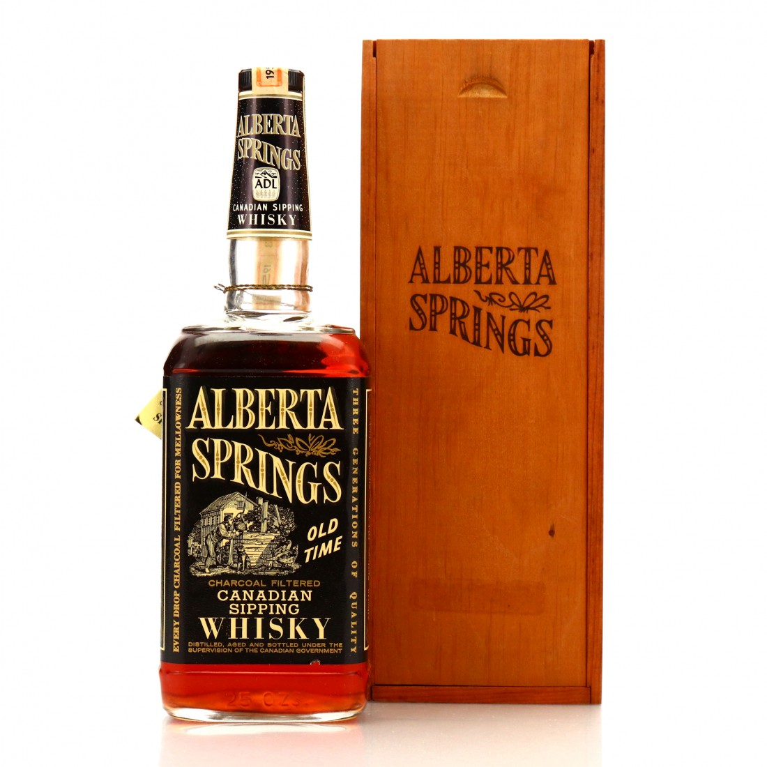 Alberta Springs 1953 Old Time Canadian Whisky Whisky Auctioneer