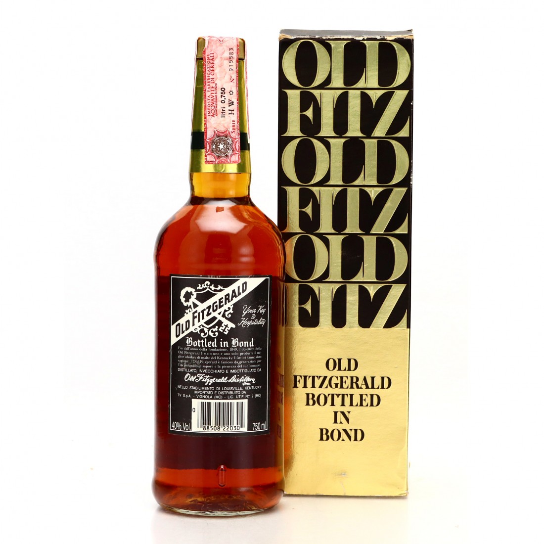 Old Fitzgerald Bottled in Bond 86 Proof 1981 / StitzelWeller Whisky Auctioneer
