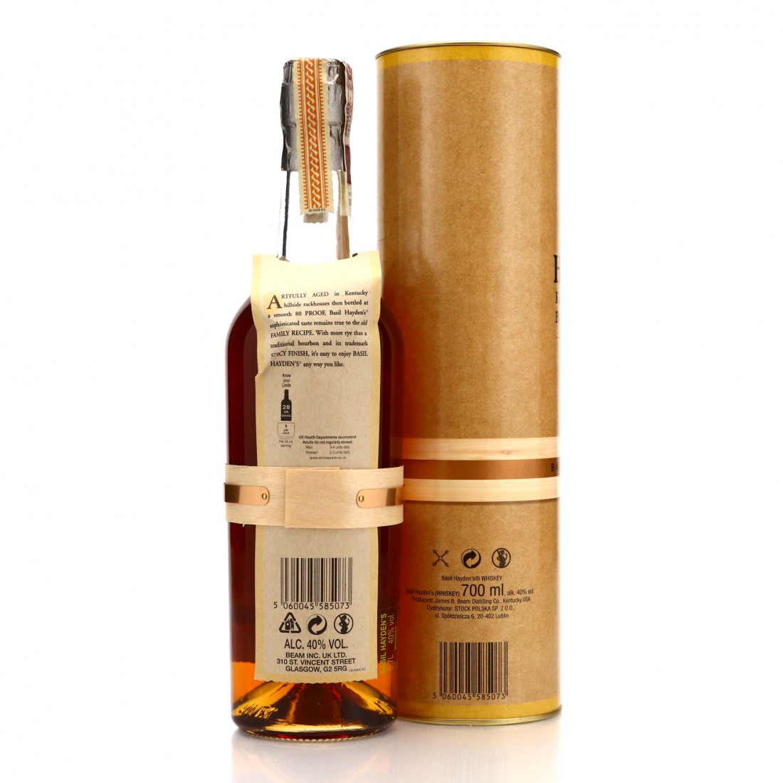 Basil Hayden's Kentucky Straight Bourbon 70cl Whisky Auctioneer