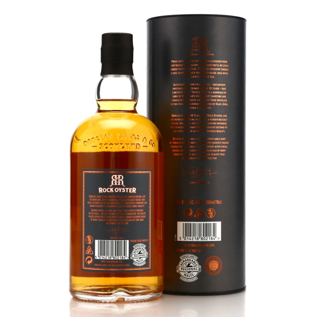 Rock Oyster 18 Year Old Whisky Auctioneer